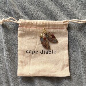 Cape Diablo Earthy Stone Earrings